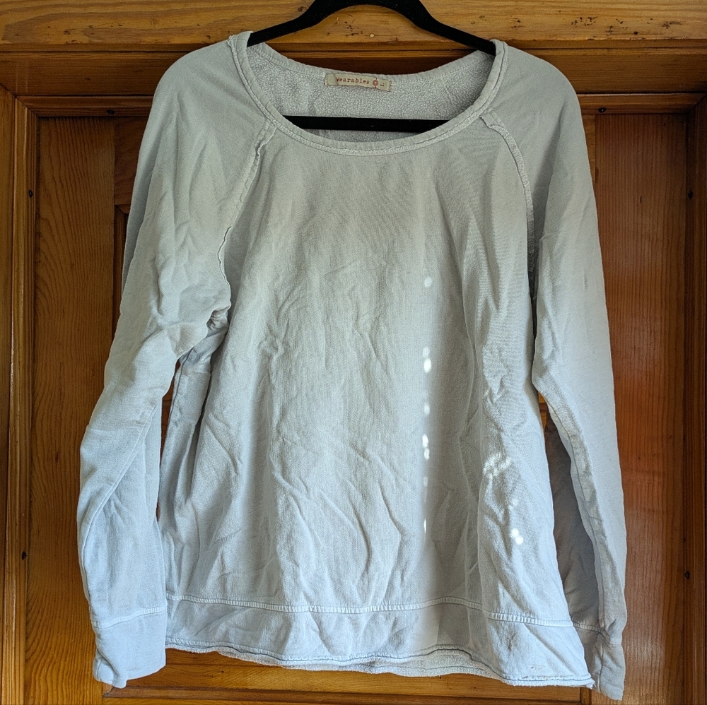 Wearables Women's Light Gray Sweatshirt